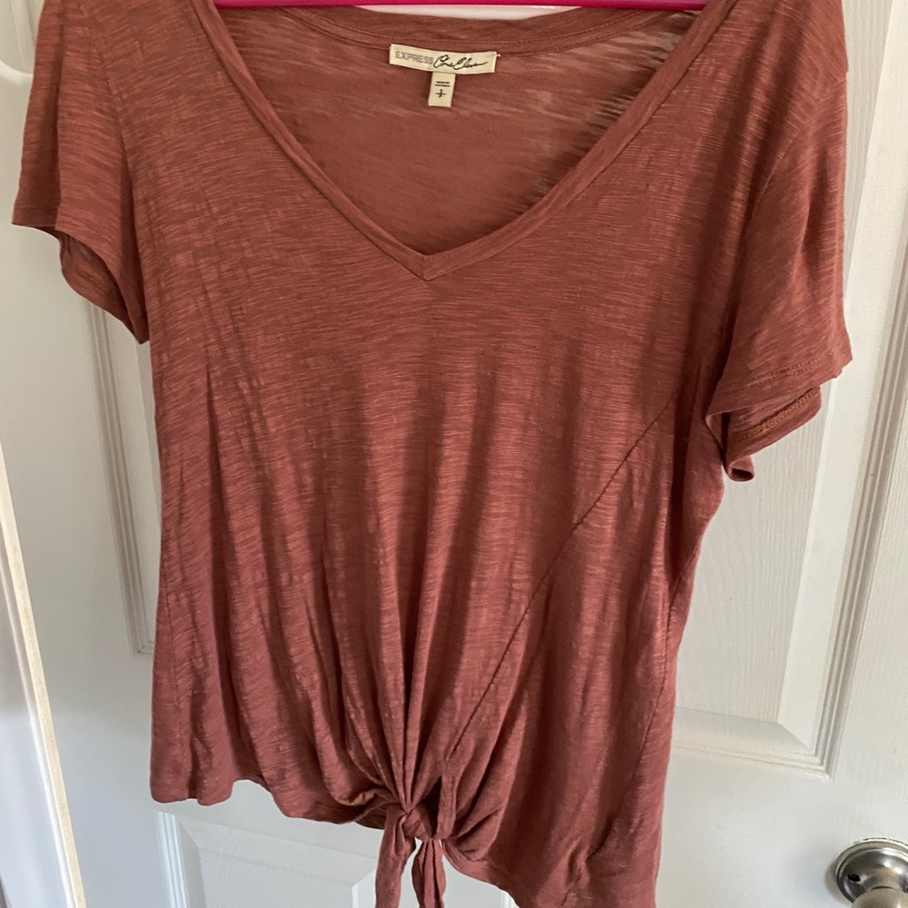 Burnt Orange basic tee